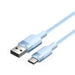 USB 2.0 A to USB-C 3A cable Vention CTNLF 1M (blue) - USB cables<<<Cables<<<IT Accessories<<<InnproXML