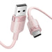 USB 2.0 A to USB-C 3A cable Vention CTNPH 2M (pink) - USB cables<<<Cables<<<IT Accessories<<<InnproXML