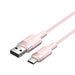 USB 2.0 A to USB-C 3A cable Vention CTNPH 2M (pink) - USB cables<<<Cables<<<IT Accessories<<<InnproXML