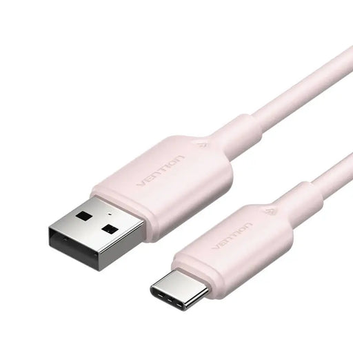 USB 2.0 A to USB-C 3A cable Vention CTQPH 2M (pink) - USB cables<<<Cables<<<IT Accessories<<<InnproXML