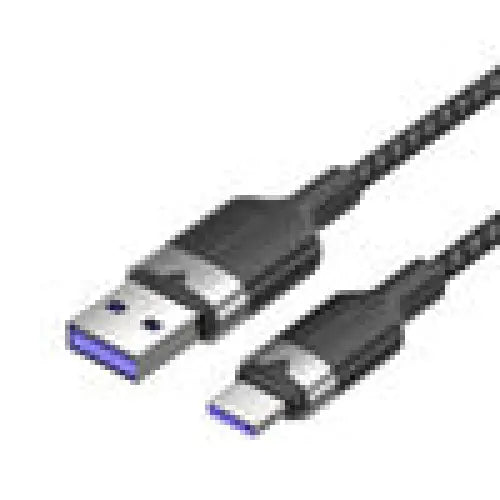 USB 2.0 A to USB-C 6A Vention CTOBF 1M cable (black) - USB cables<<<Cables<<<IT Accessories<<<InnproXML