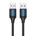 USB 2.0 cable Vention COJBH 2A 2m Black PVC - USB cables<<<Cables<<<IT Accessories<<<InnproXML