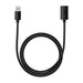 USB 2.0 extension cable 1.5m Baseus AirJoy Series - black - Cell phone cables<<<HurtelXML