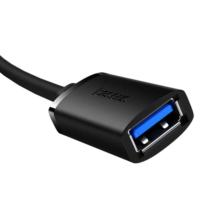 USB 2.0 extension cable 1.5m Baseus AirJoy Series - black - Cell phone cables<<<HurtelXML
