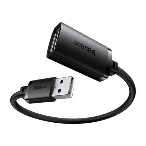 USB 2.0 Extension cable Baseus male to female AirJoy Series 0.5m (black) - USB cables<<<Cables<<<IT