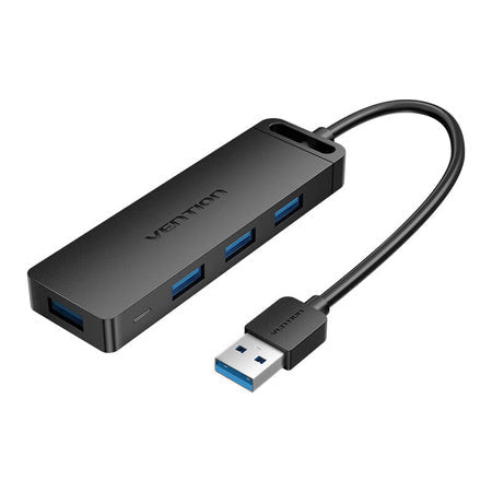 USB 3.0 4-Port Hub Vention CHLBF 1m Black - Hubs<<<IT Accessories<<<InnproXML&&&Компютър Мрежи и компоненти<<<Компютри|