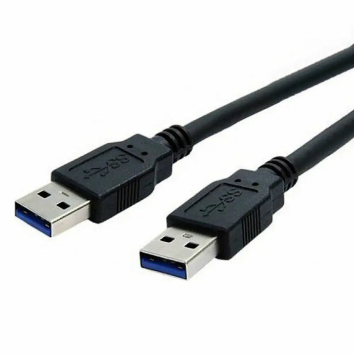 USB 3.0 A to USB A Cable NANOCABLE 10.01.1002-BK Black 2 m - Компютър Кабели и адаптери<<<Компютри|