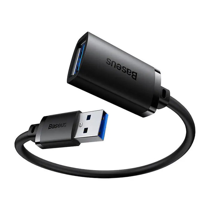 USB 3.0 Extension cable Baseus male to female AirJoy Series 0.5m (black) - USB cables<<<Cables<<<IT
