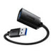 USB 3.0 Extension cable Baseus male to female AirJoy Series 1m (black) - USB cables<<<Cables<<<IT