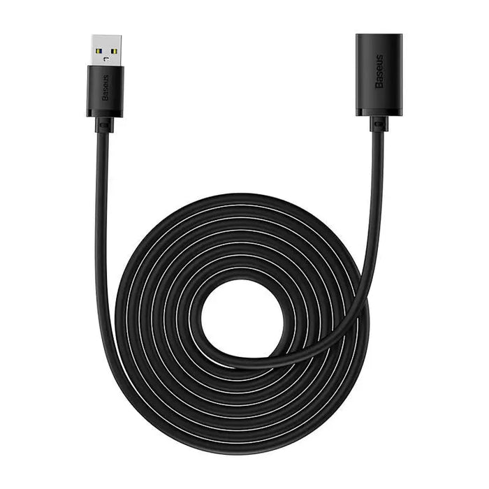 USB 3.0 Extension cable Baseus male to female AirJoy Series 5m (black) - USB cables<<<Cables<<<IT