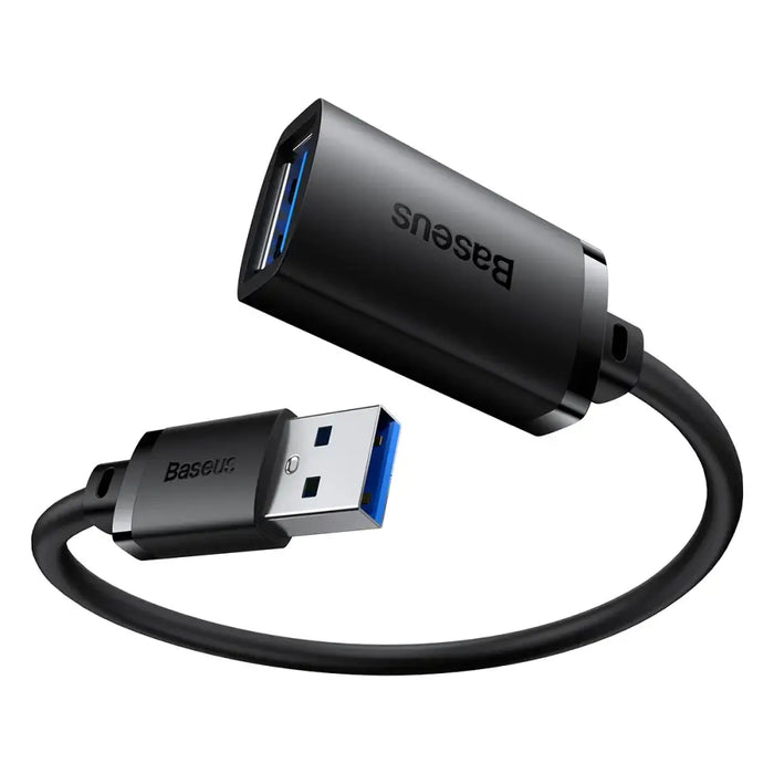 USB 3.0 Extension cable Baseus male to female AirJoy Series 5m (black) - USB cables<<<Cables<<<IT