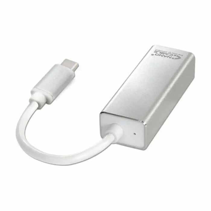 USB 3.0 to Gigabit Ethernet Converter NANOCABLE 10.03.0402 Silver - Компютър Кабели и адаптери<<<Компютри|