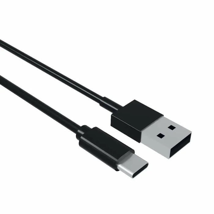 USB A to USB C Cable Contact (1 m) Black - Електроника Телефони и таблети<<<Компютри| Електроника<<<BigBuy&&&USB