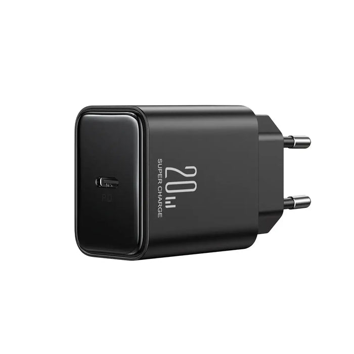 USB C 20W PD Joyroom JR-TCF06 charger - black - Cell phone USB charger<<<HurtelXML