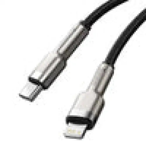USB-C cable for Lightning Baseus Cafule PD 20W 0,25m (black) - USB-C to Lightning<<<USB cables<<<GSM