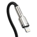 USB-C cable for Lightning Baseus Cafule PD 20W 1m (black) - USB-C to Lightning<<<USB cables<<<GSM
