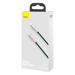 USB-C cable for Lightning Baseus Cafule PD 20W 1m (green) - USB-C to Lightning<<<USB cables<<<GSM