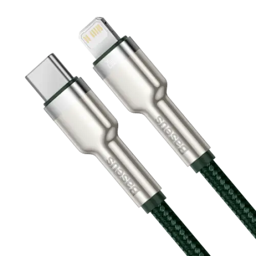 USB-C cable for Lightning Baseus Cafule PD 20W 1m (green) - USB-C to Lightning<<<USB cables<<<GSM
