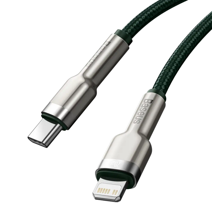 USB-C cable for Lightning Baseus Cafule PD 20W 1m (green) - USB-C to Lightning<<<USB cables<<<GSM