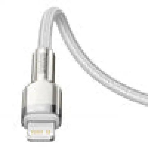 USB-C cable for Lightning Baseus Cafule PD 20W 1m (white) - USB-C to Lightning<<<USB cables<<<GSM