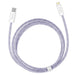USB-C cable for Lightning Baseus Dynamic 2 Series 20W 1m (purple) - USB-C to Lightning<<<USB cables<<<GSM