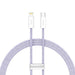 USB-C cable for Lightning Baseus Dynamic 2 Series 20W 1m (purple) - USB-C to Lightning<<<USB cables<<<GSM