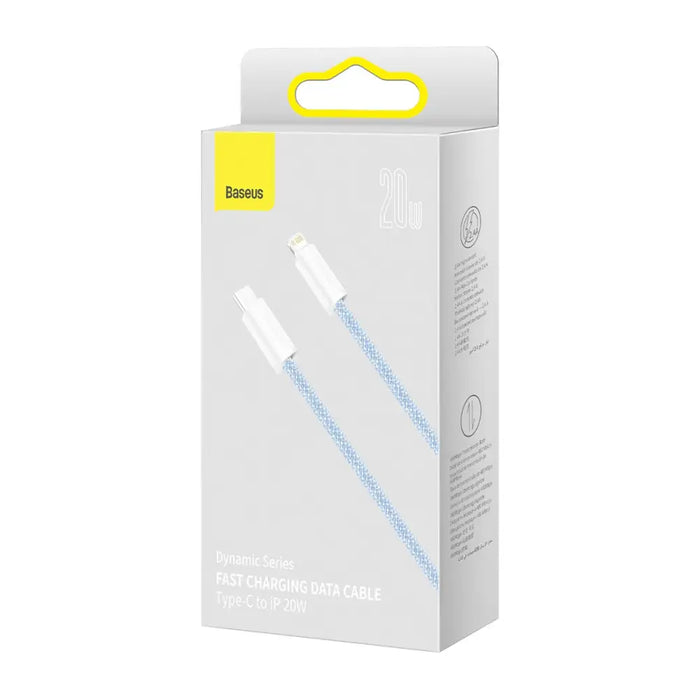 USB-C cable for Lightning Baseus Dynamic Series 20W 2m (blue) - USB-C to Lightning<<<USB cables<<<GSM
