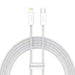 USB-C cable for Lightning Baseus Dynamic Series 20W 2m (white) - USB-C to Lightning<<<USB cables<<<GSM