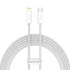 USB-C cable for Lightning Baseus Dynamic Series 20W 2m (white) - USB-C to Lightning<<<USB cables<<<GSM