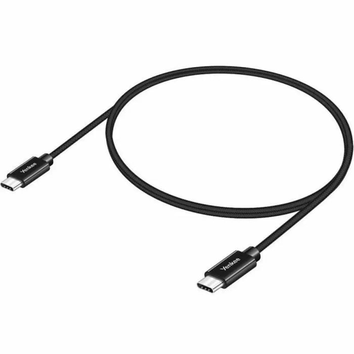 USB-C Cable Yenkee YCU C101 BK 1 m - Компютър Кабели и адаптери<<<Компютри| Електроника<<<BigBuy&&&USB
