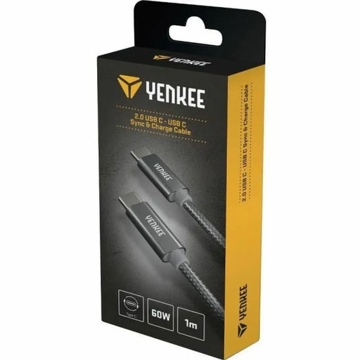 USB-C Cable Yenkee YCU C101 SR - Електроника Телефони и таблети<<<Компютри| Електроника<<<BigBuy&&&USB зарядни и