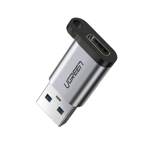 USB C (female) - USB (male) adapter Ugreen US276 USB 5Gb/s - gray - Other cell phone equipment<<<HurtelXML