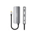 USB-C Hub Urban Factory MHC55UF Grey - Компютър Мрежи и компоненти<<<Компютри| Електроника<<<BigBuy&&&HUB