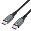 USB-C to USB-C 100W Vention TAHHD 5A 0.5m USB 3.1 Gen2 4K cable (gray) - USB-C to USB-C<<<USB cables<<<GSM