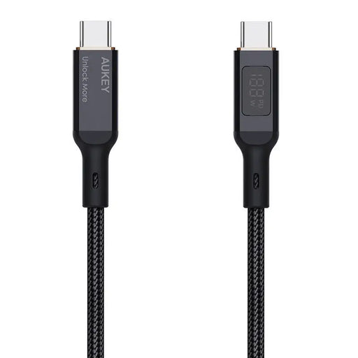 USB-C to USB-C Cable Aukey CB-MCC101 100W 1m (black) - USB-C to USB-C<<<USB cables<<<GSM Accessories<<<InnproXML