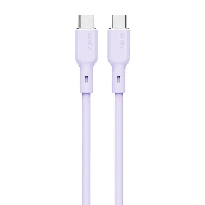 USB-C to USB-C Cable Aukey CB-SCC101 100W 1m (lavender) - USB-C to USB-C<<<USB cables<<<GSM Accessories<<<InnproXML