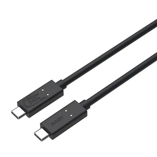 USB-C to USB-C Cable Aukey CB-TCC241 240W 0.8m (black) - USB-C to USB-C<<<USB cables<<<GSM Accessories<<<InnproXML