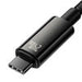 USB-C to USB-C cable Baseus Tungsten Gold 240W 2 m (black) - USB-C to USB-C<<<USB cables<<<GSM