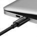 USB-C to USB-C cable Baseus Tungsten Gold 240W 2 m (black) - USB-C to USB-C<<<USB cables<<<GSM