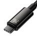 USB-C to USB-C cable Baseus Tungsten Gold 240W 2 m (black) - USB-C to USB-C<<<USB cables<<<GSM