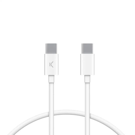 USB-C to USB-C Cable KSIX BXCUC03SBL - Електроника Телефони и таблети<<<Компютри| Електроника<<<BigBuy&&&USB зарядни и
