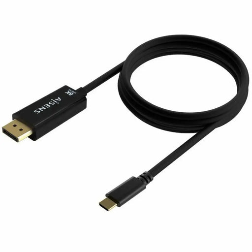 USB-C to DisplayPort Adapter Aisens A109-0688 Black 80 cm - Компютър Кабели и адаптери<<<Компютри|