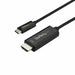 USB C to HDMI Adapter Startech CDP2HD3MBNL Black 3 m - Компютър Кабели и адаптери<<<Компютри|