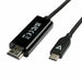 USB-C to HDMI Adapter V7 V7UCHDMI-2M Black - Компютър Кабели и адаптери<<<Компютри|