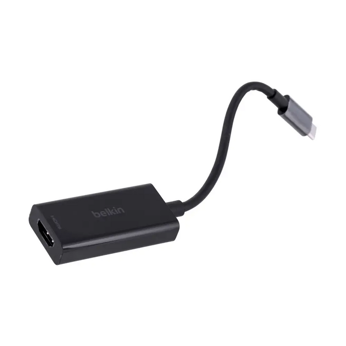 USB-C to HDMI Cable Belkin Black - AdaptersKBA-ADA<<<Cables and adaptersKBA<<<ActionPL&&&Компютър Кабели и