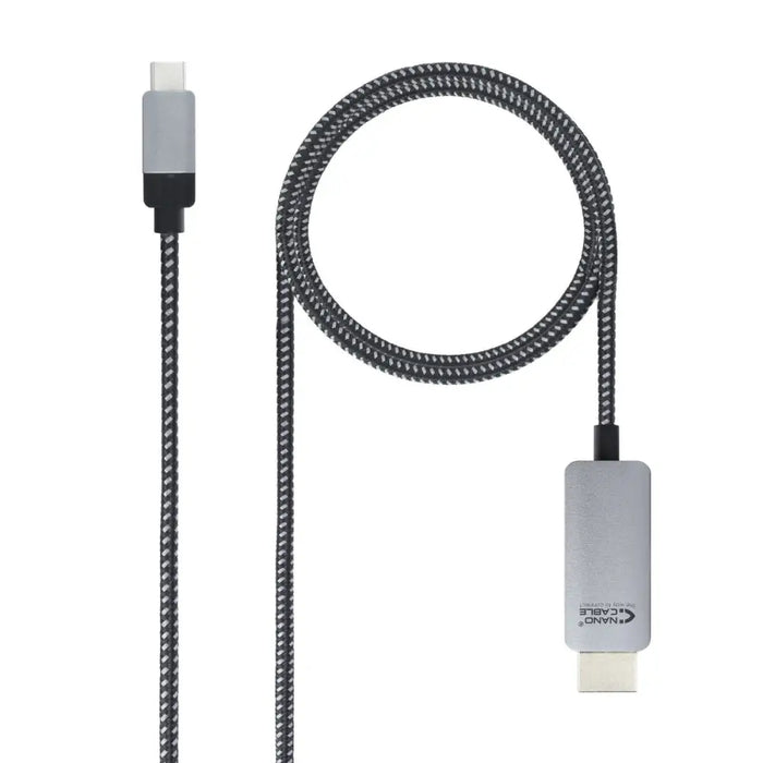 USB-C to HDMI Cable NANOCABLE 10.15.5102 1,8 m Black - Компютър Кабели и адаптери<<<Компютри|