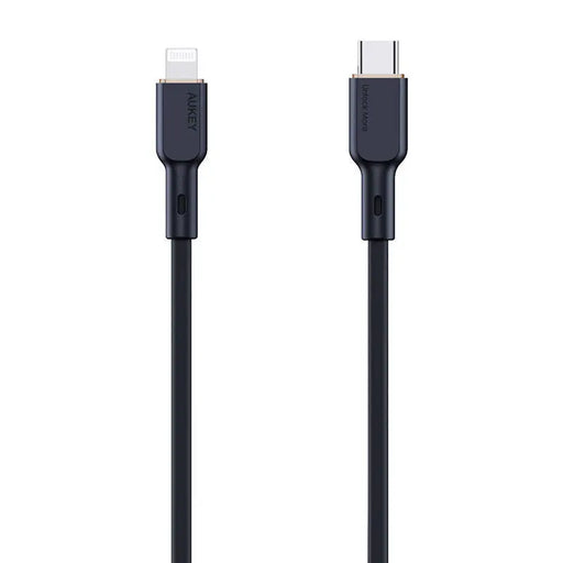 USB-C to Lightning Cable Aukey CB-SCL1 27W 1m (black) - USB-C to Lightning<<<USB cables<<<GSM Accessories<<<InnproXML