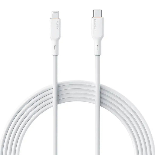 USB-C to Lightning Cable Aukey CB-SCL1 27W 1m (white) - USB-C to Lightning<<<USB cables<<<GSM Accessories<<<InnproXML