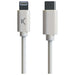 USB-C to Lightning Cable KSIX MFI (1 m) White - Електроника Телефони и таблети<<<Компютри| Електроника<<<BigBuy&&&USB