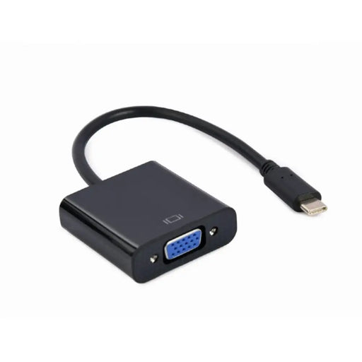 USB C to VGA Adapter GEMBIRD A-CM-VGAF-01 - Компютър Кабели и адаптери<<<Компютри|